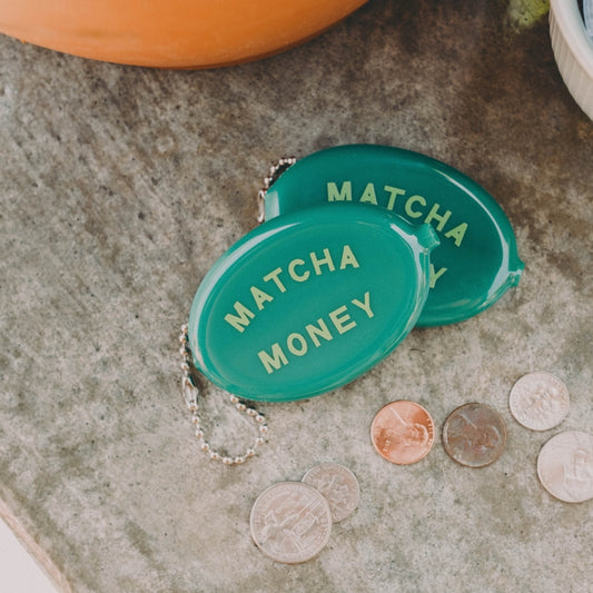Matcha Money Coin Pouch