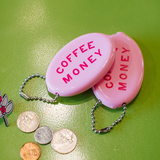 Coffee Money Coin Pouch